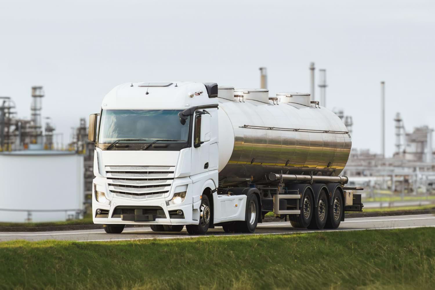 transport śmietany cysterną