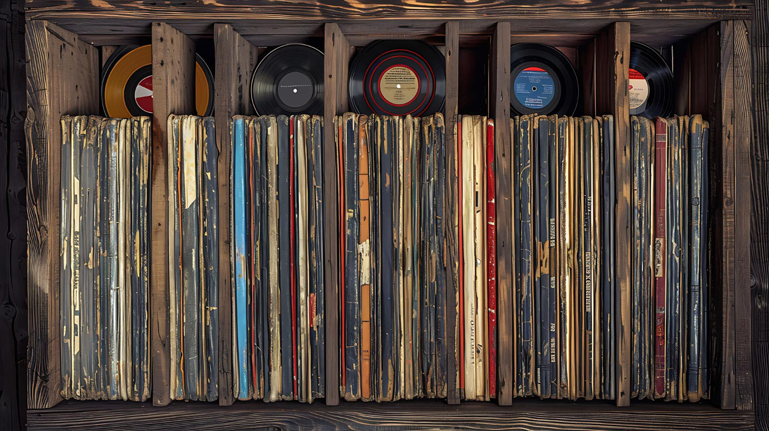 vinyl room